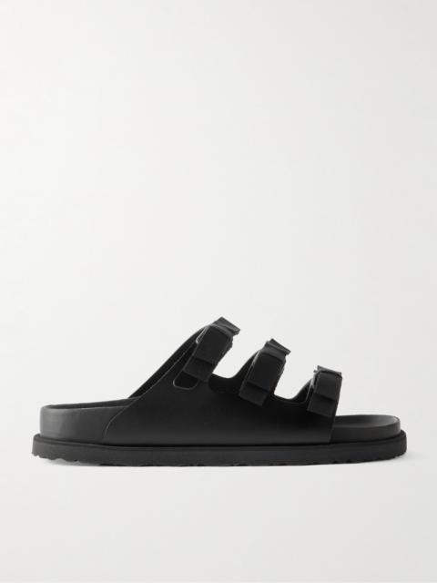 BIRKENSTOCK Florida Bow-detailed Leather Sandals