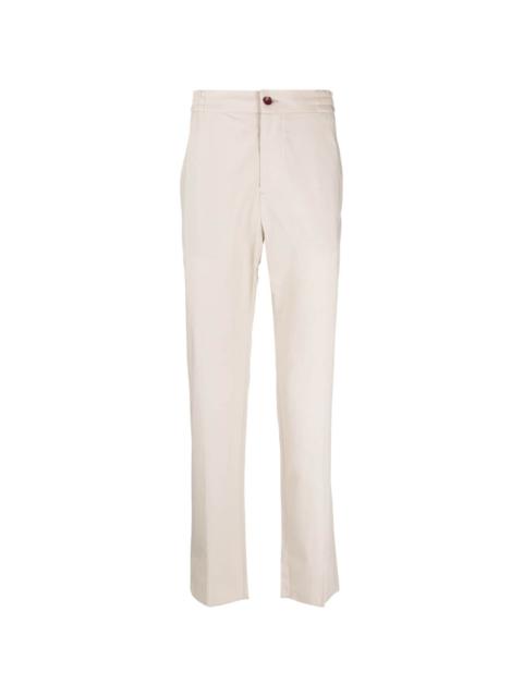 press-crease cotton trousers