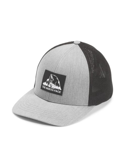 Truckee Fitted Trucker Hat in Tnf Med Grey Heather/Black