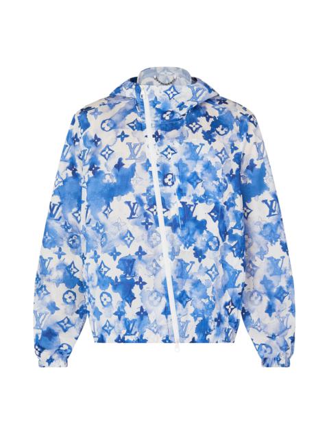 Louis Vuitton Blue Watercolor Windbreaker