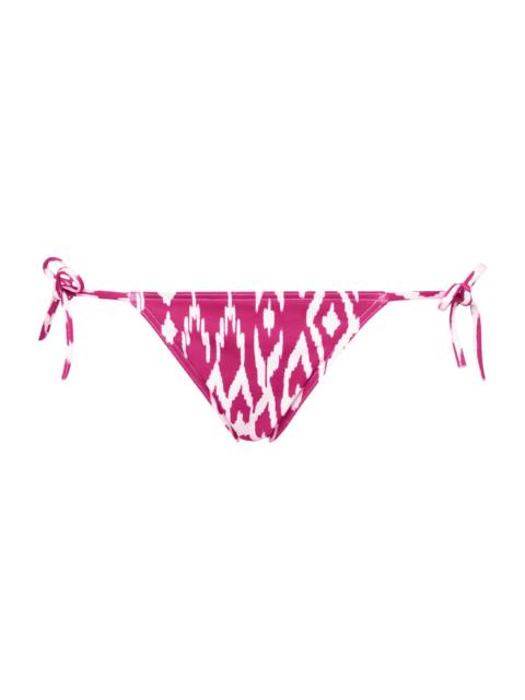 ERES Women's Rain Printed String Bikini Briefs - Imprime Wind Sunset
