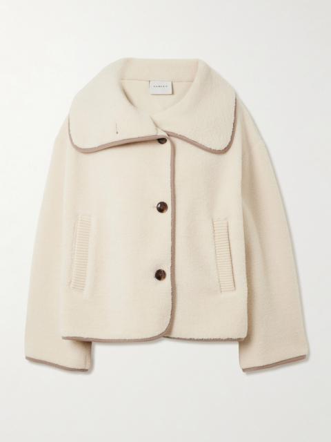 VARLEY Romane Jersey-trimmed Fleece Jacket
