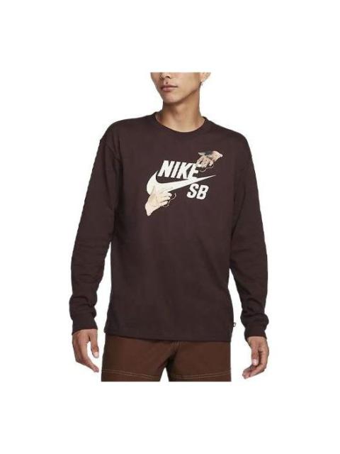 Nike Nike SB Long-Sleeve Skate T-Shirt 'Earth' FQ7682-227