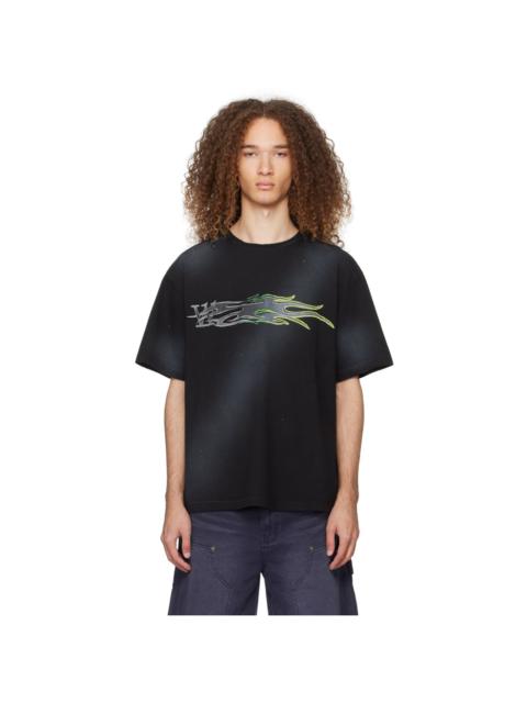 MEMBERS OF THE RAGE Black 'MOTR' T-Shirt | REVERSIBLE