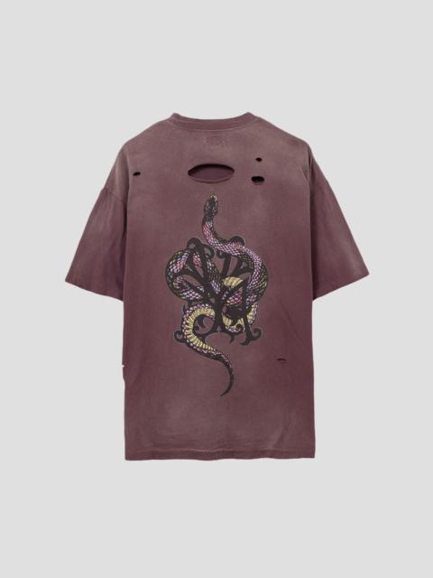 KAMIYA SNAKE DISTRESSED S/S T-SHIRTS
