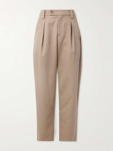 A.P.C. Renato Straight-Leg Virgin Wool and Cotton-Blend Twill Suit Trousers