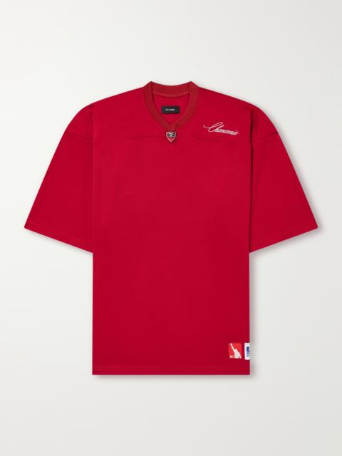 WILLY CHAVARRIA Embroidered Jersey T-Shirt