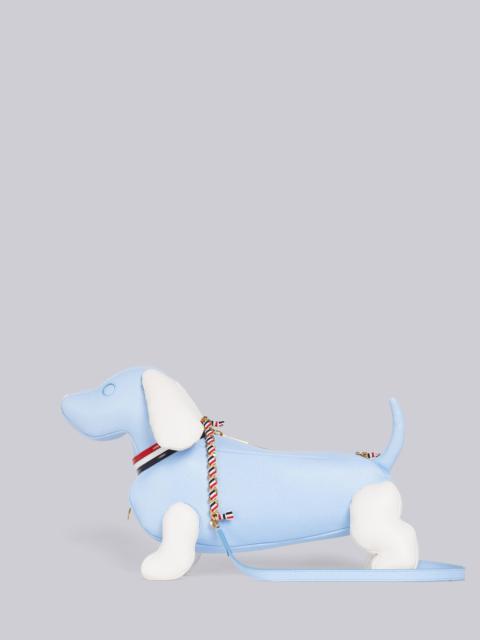 Thom Browne Light Blue Pebbled Mini Hector Bag