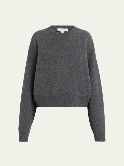 MICHAEL KORS COLLECTION Drop Shoulder Cashmere-Blend Sweatshirt