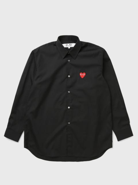 Comme des Garçons PLAY RED EMBLEM WOVEN SHIRT