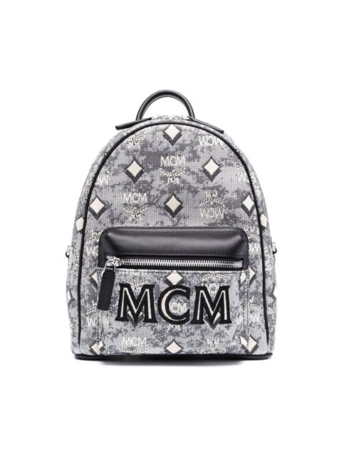 MCM monogram-print backpack
