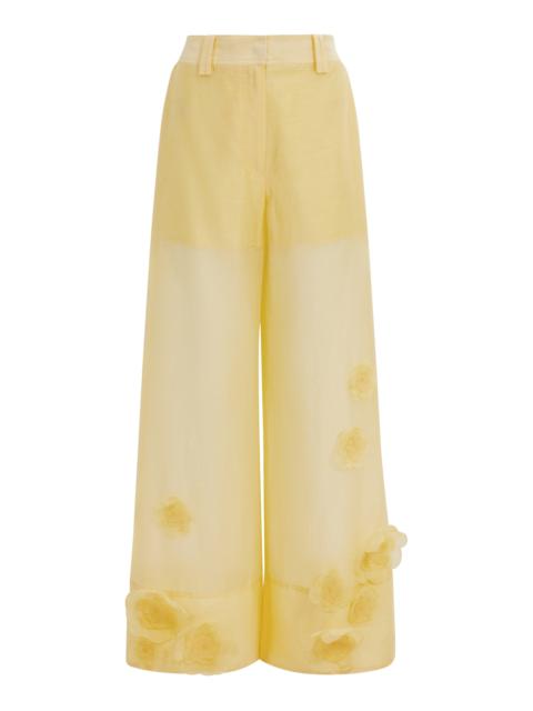 Aje. Cloudscape Pant yellow