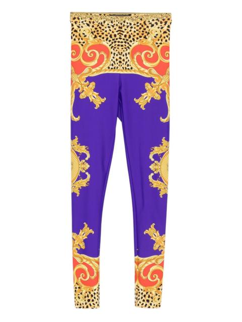 VERSACE printed leggings