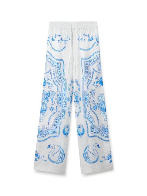 CASABLANCA Plat A Dessert Silk Trousers