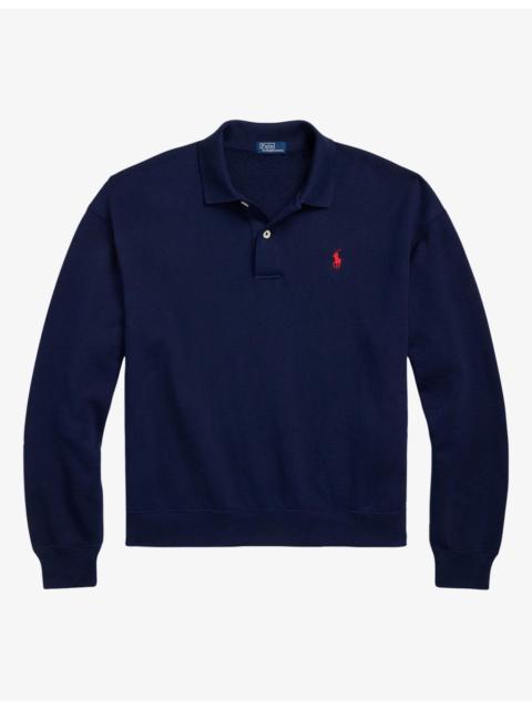 Polo Ralph Lauren Logo-Embroidered Cotton Polo Sweatshirt