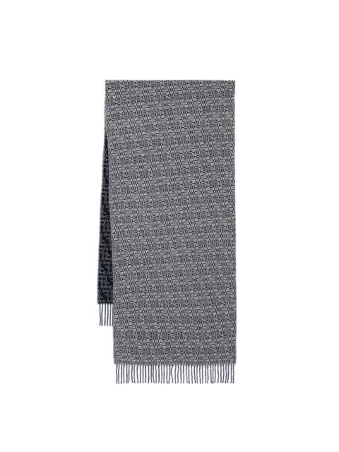 FF jacquard scarf