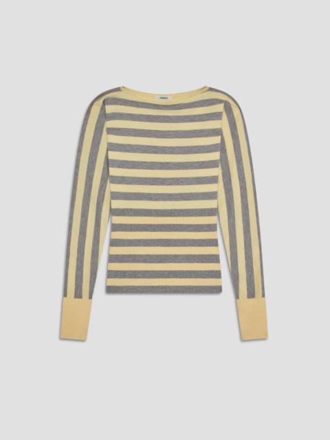 miaou ODESSA TOP - BUTTER STRIPE