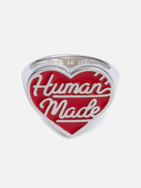 Human Made HEART SILVER RING