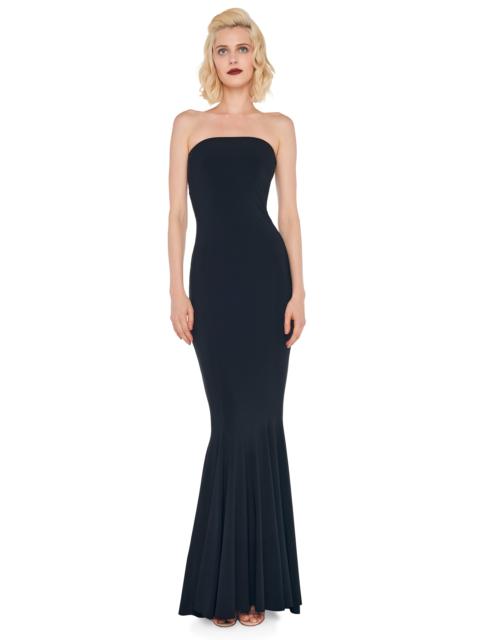 NORMA KAMALI STRAPLESS FISHTAIL GOWN