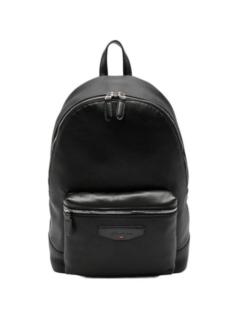 Santoni Backpack Leather "New"