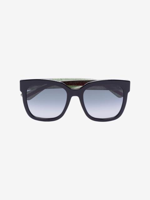 GUCCI square-frame gradient sunglasses