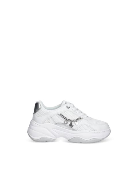 GUESS USA Harpaa chain-detail sneakers