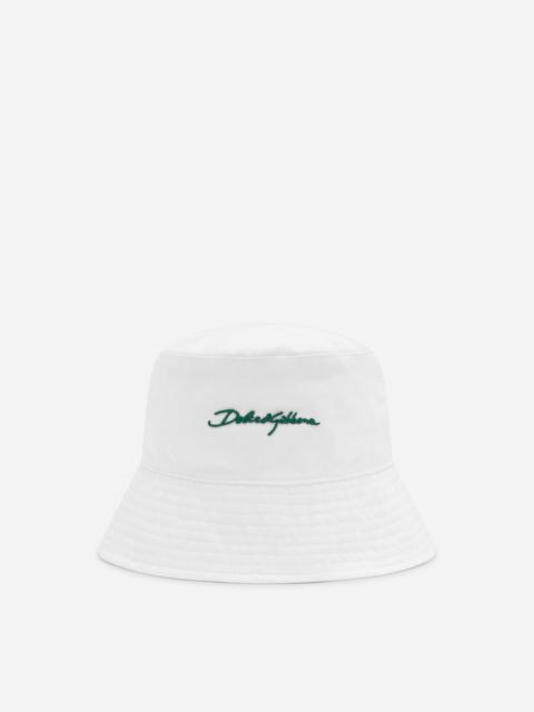 Dolce & Gabbana Bucket hat with Dolce&Gabbana logo