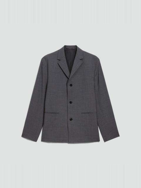 Theory Three-Button Blazer in Stretch Wool