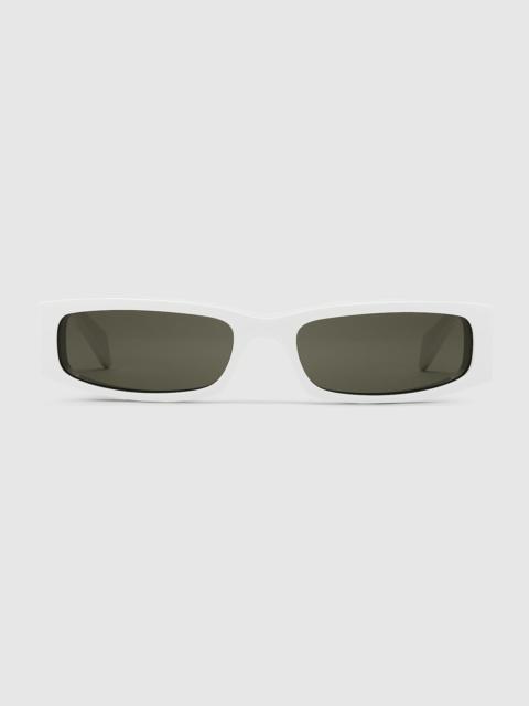 Rectangular frame sunglasses