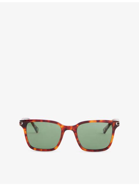 ORLEBAR BROWN Robbie Rectangular Acetate Sunglasses