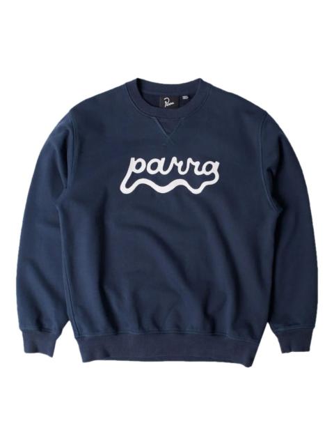 by Parra Stadium Water Wave "Navy Blue" sweatshirt