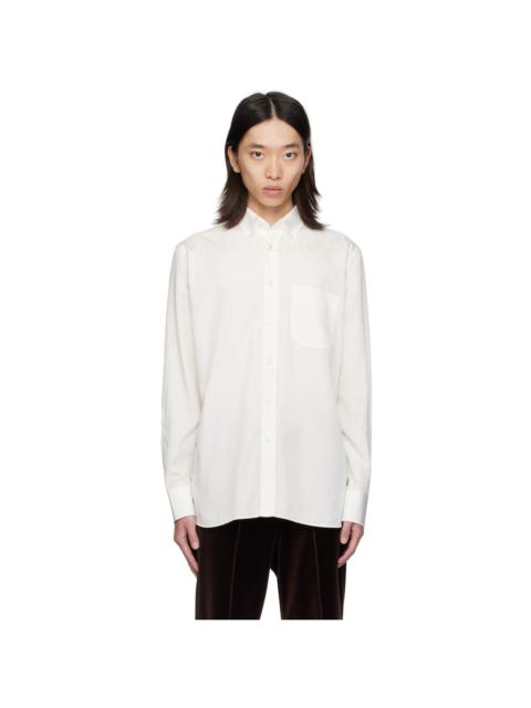 TOM FORD Off-White Button Shirt