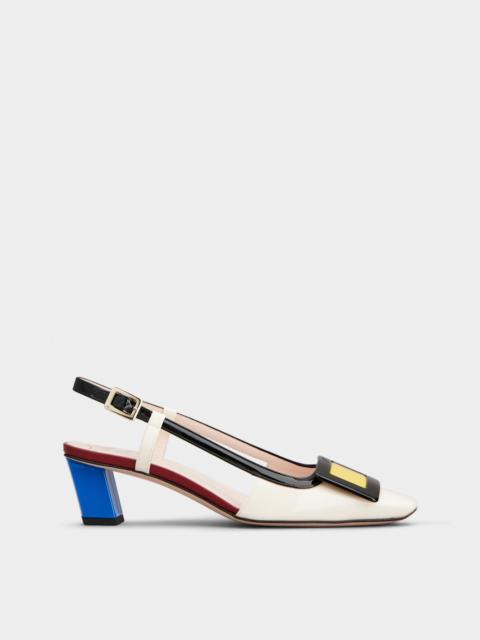 Roger Vivier Belle Vivier Slingback Pumps in patent leather