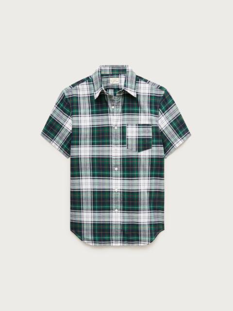 J.CREW Short-sleeve shirt in Indian madras plaid