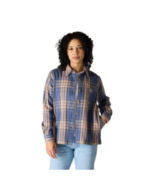 Carhartt Women's TENCEL™ Fiber Series Loose Fit Twill Plaid Shirt