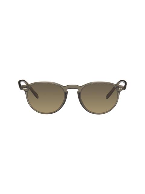 Oliver Peoples Gray Riley Sunglasses