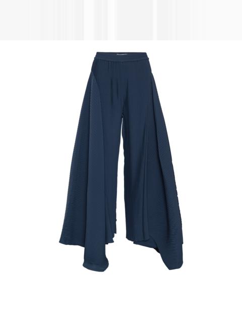 HENRIK VIBSKOV WRIST PLISSE PANTS - DRESS BLUE
