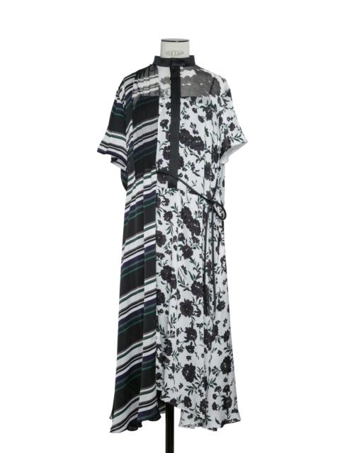 sacai Pattern Mix Dress