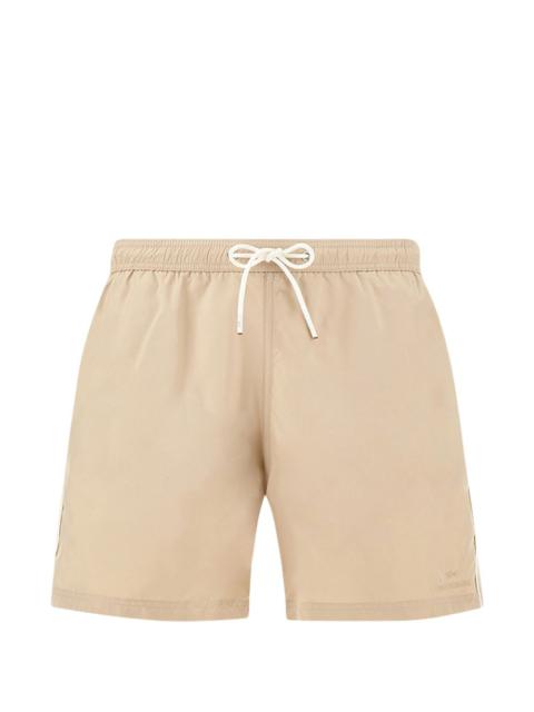 Paul & Shark logo embroidery swimwear