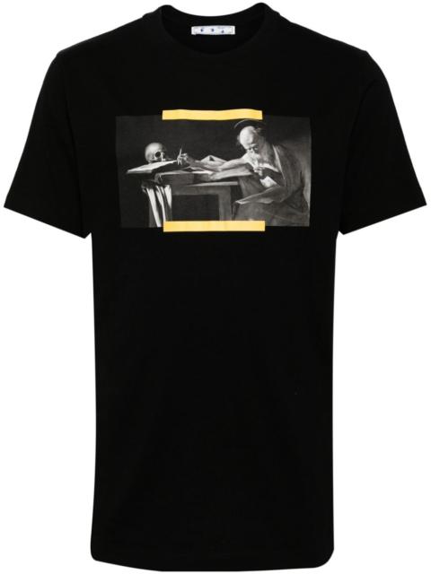 Off-White graphic-print cotton T-shirt