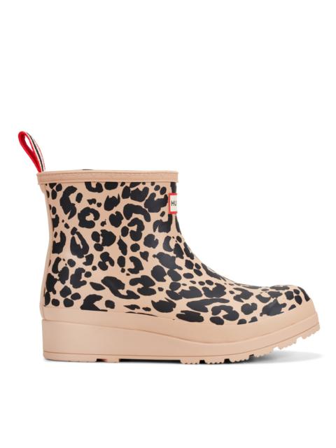HUNTER Women's PLAY™ Insulated Vegan Shearling Short Rain Boots