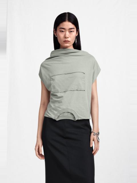 Maison Margiela Twisted Back Cotton Top