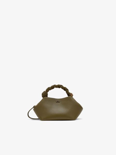 GANNI SMALL BOU BAG IN GREEN