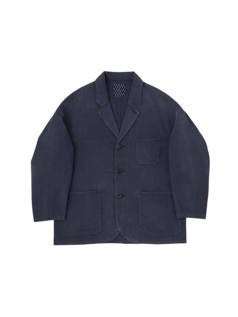 HAMMONS CHORE JKT DMGD INDIGO