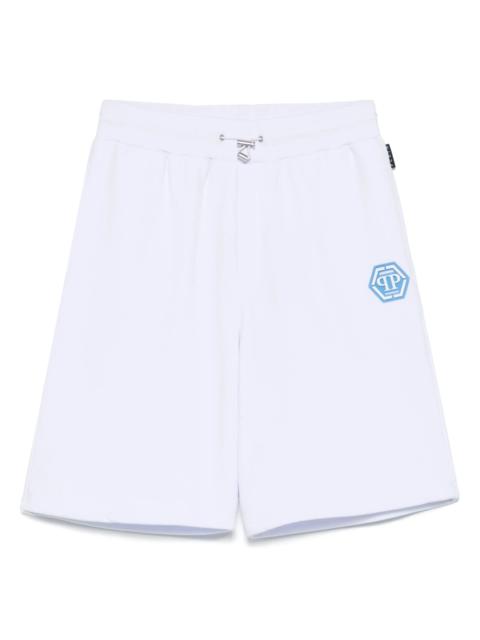 PHILIPP PLEIN Logo-print Track Shorts