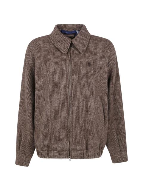 Polo Ralph Lauren herringbone-pattern wool jacket