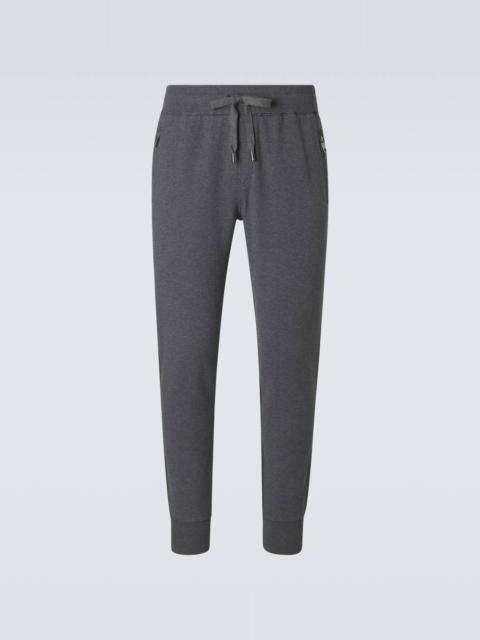 Dolce & Gabbana Cotton jersey sweatpants