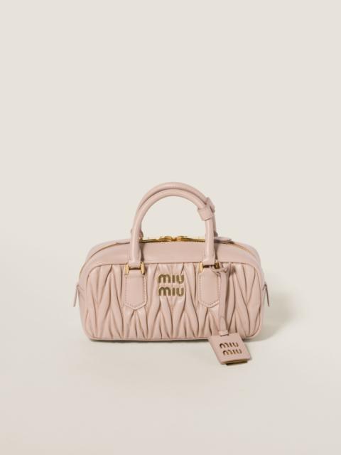 Miu Miu Arcadie matelassé nappa leather bag