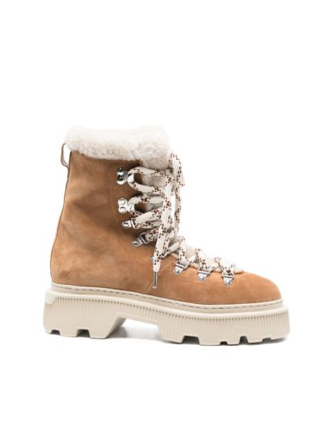 Santoni Houring suede boots