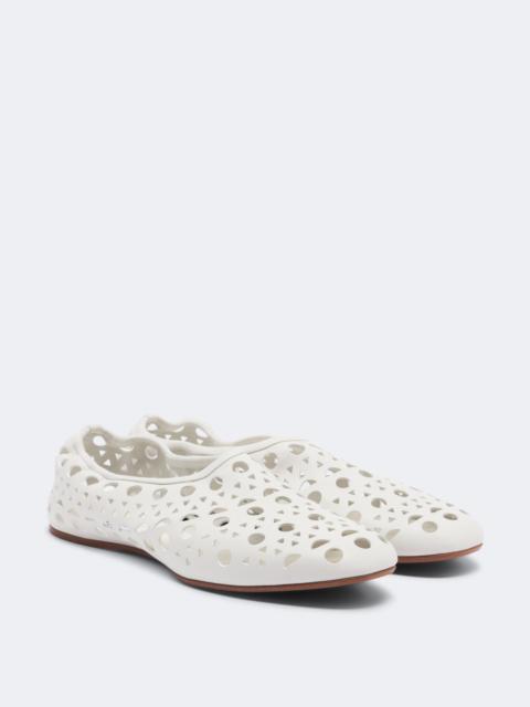 Alaïa Vienne leather ballet flats